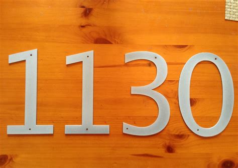 metal outdoor house numbers|12 inch metal house numbers.